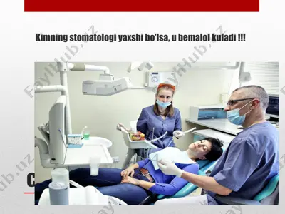 stomatologiyada turli xil mutaxassisliklar — PPTX