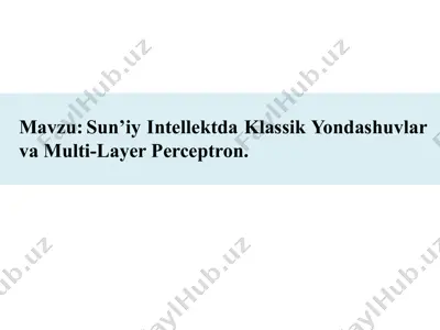 multi-layer perceptron (mlp) — PPTX