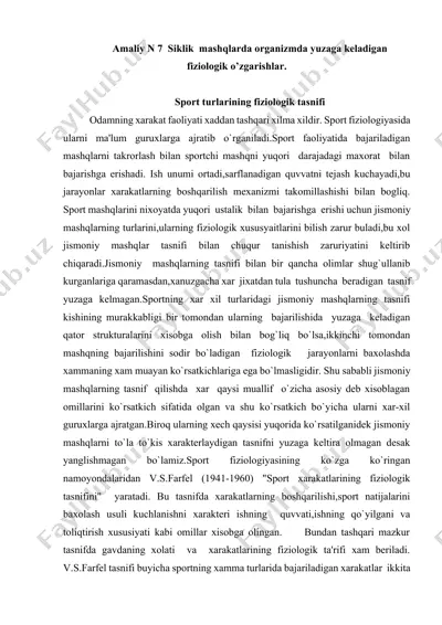 jismoniy mashqlar — DOCX