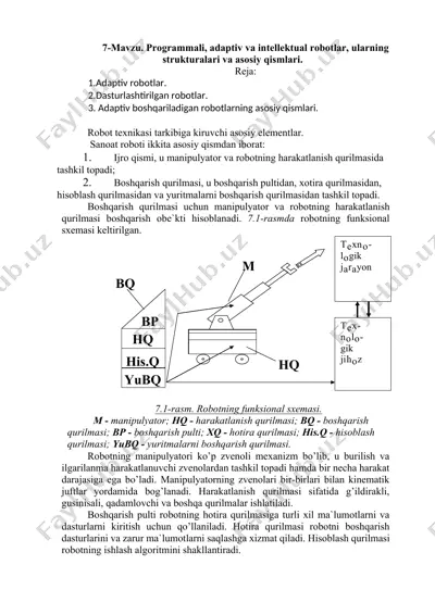 adaptiv robotlar — DOCX
