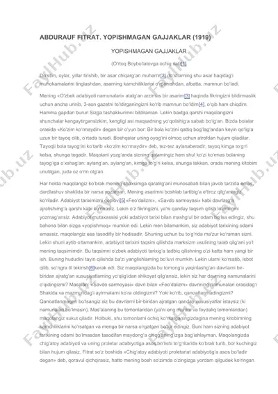 yopishmagan gajjaklar — DOCX