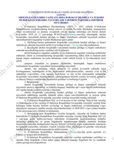 aholini favqulodda vaziyatlarda harakat qilishga va fuqaro muhofazasi sohasida tayyorlash — DOCX