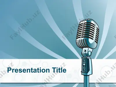 presentation title — PPT