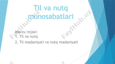 tilvanutqmunosabatlari — PPTX