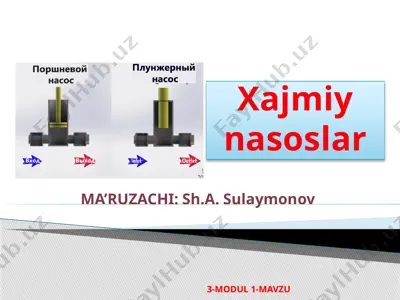 xajmiynasoslar — PPTX
