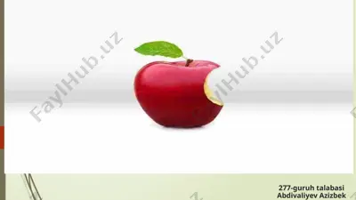 apple logotiplari tarixi — PPTX