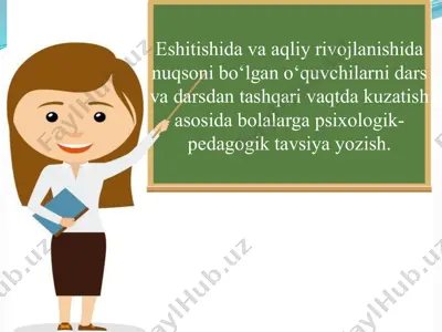 psixologik-pedagogik tavsiya yozish — PPTX