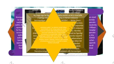 zamonaviy axborot tashuvi chiqarilmasi — PPTX