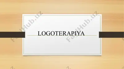 logoterapiya — PPTX