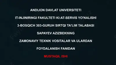 monitorlar va ularning turlari — PPTX