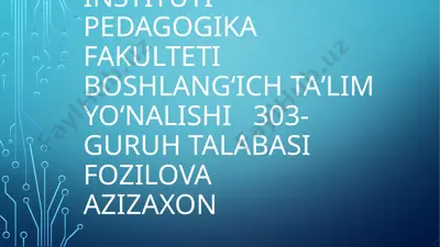 talis (teaching and learning international survey) — PPTX