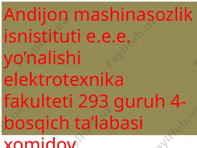 aylanmamablag'larning tuzilishi va uning samarali foydalanishi — PPTX