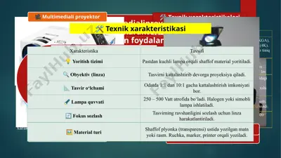 multimedialiproyektor — PPTX