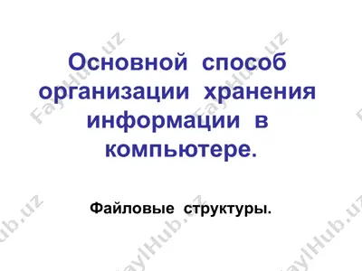 файловая система — PPTX