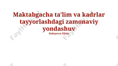 innovatsion pedagogik texnologiyalar — PPTX