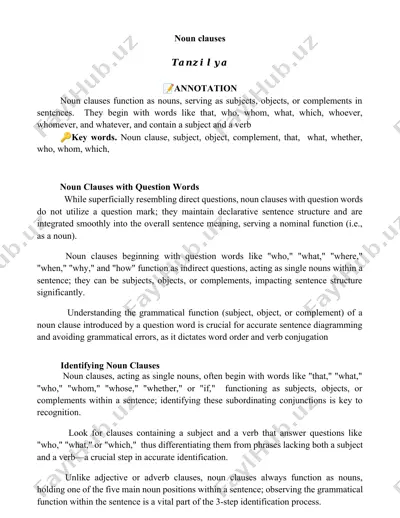 noun clauses — DOCX