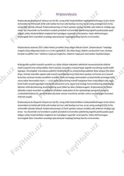 kriptovalyuta — DOCX
