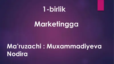 marketing — PDF
