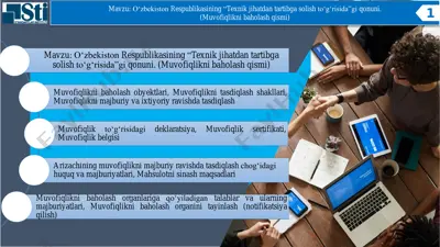 muvofiqlikni baholash — PDF