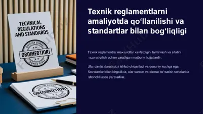 texnik reglamentlar — PDF