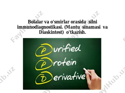tuberkulin sinamasi (mantu sinamasi va diaskintest) — PDF