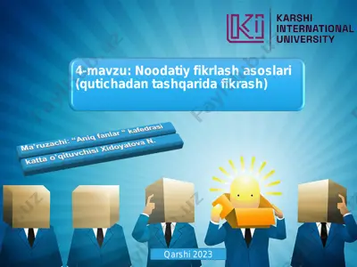 noodatiy fikrlash asoslari — PDF