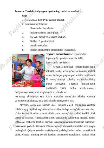 o'rgatish usullari — PDF