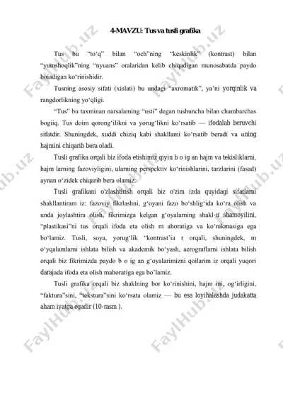 tus va tusli grafika — PDF