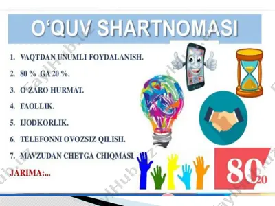 o`zbekiston respublikasi “ta’lim to`g`risida”gi qonunining mazmuni — PPTX