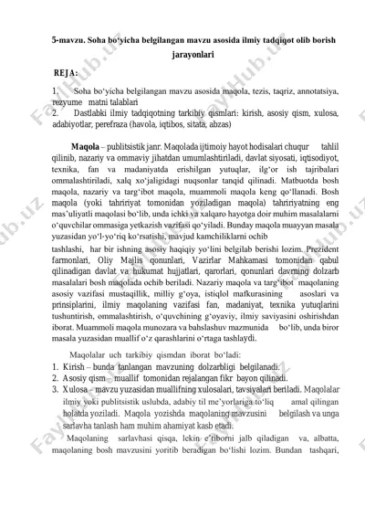 ilmiy maqola tadqiqoti — PDF