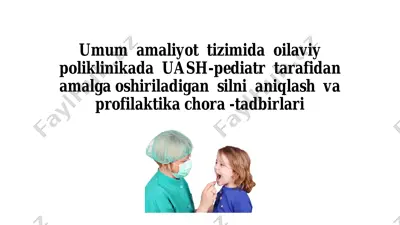 tuberkulyoz profilaktikasi chora-tadbirlari — PDF