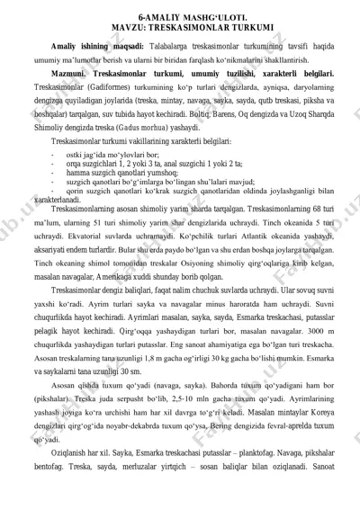 treskasimonlar turkumi — PDF