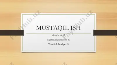 metabolik atsidoz va alkalozlarni bioximiyaviy tashxisi — PDF