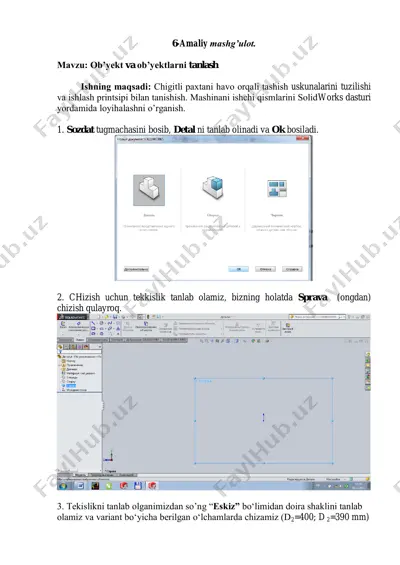 solidworks mashg'uloti — PDF