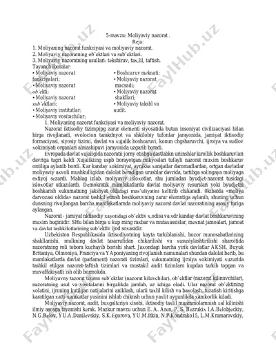 moliyaviy nazorat — PDF