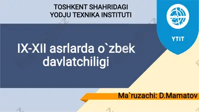 xorun ar-rashid davri xurosonlik — PDF