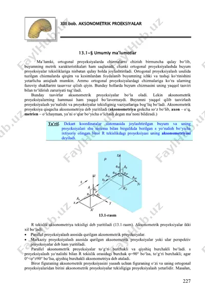 aksonometrik proyeksiyalar — PDF