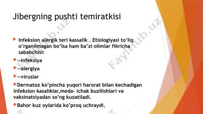 jibergning pusti temir atkisi — PPTX
