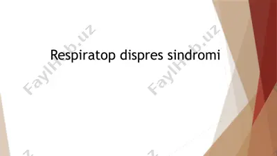 respiratopdispressindromi — PPTX