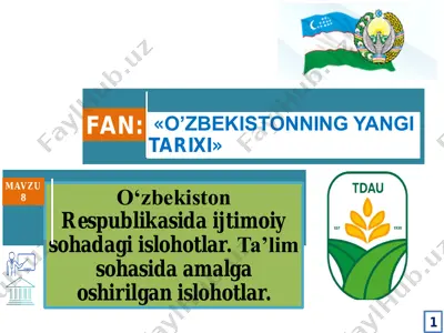 o‘zbekistonning yangi tarixi — PDF