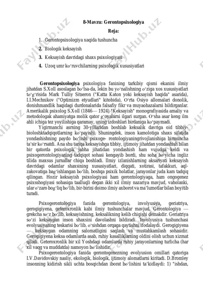gerontopsixologiya — PDF