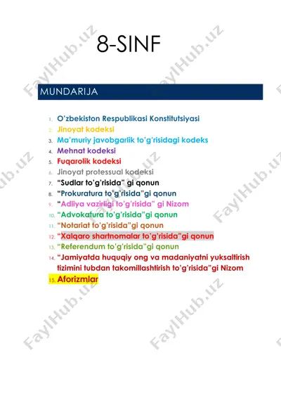 o'zbekiston respublikasi konstitutsiyasi — PDF