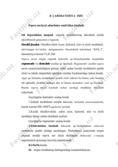 laboratoriya ishi — PDF