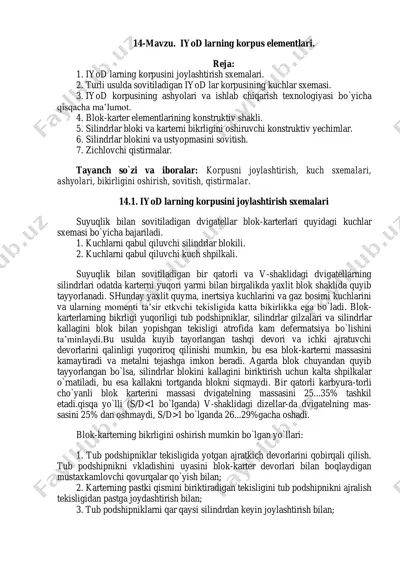 iyod larning korpus elementlari — PDF