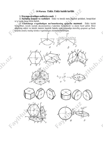 eskiz tuzish tartibi — PDF
