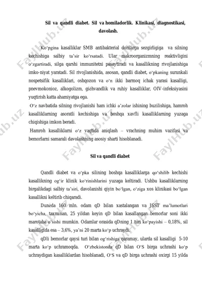sil va qandli diabet — PDF