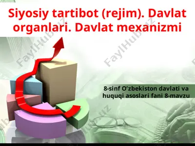 siyosiy tartibot (rejim). davlat organlari. davlat mexanizmi 8-sinf — PPT