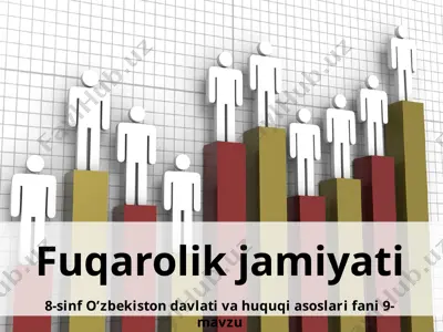 fuqarolik jamiyati 8-sinf — PPTX