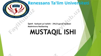 bolalar ozuqa mahsulotlarida biologik faol moddalar — PPTX