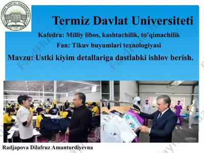 termiz davlat universiteti — PPT